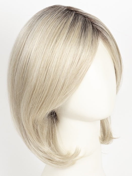 RL16/22SS SHADED ICED SWEET CREAM | Pale Blonde with Slight Platinum Highlighting with Dark Roots