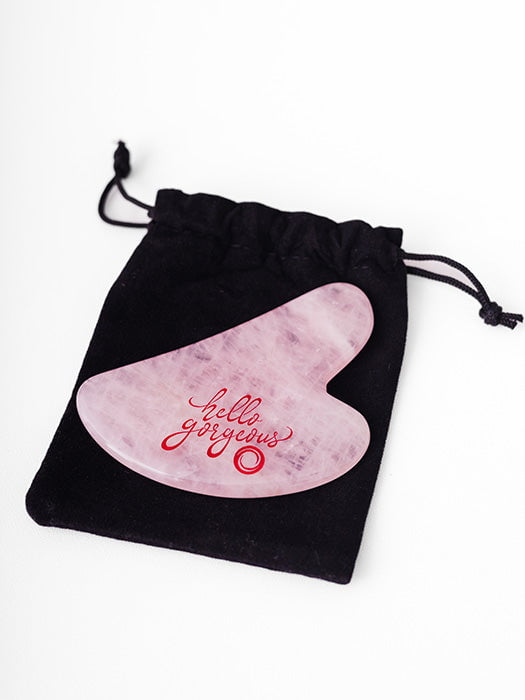 FREE Rose Quartz Gua Sha Gift with Purchase over $300