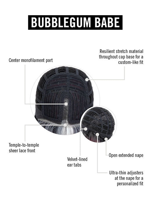 Bubblegum Babe | HF Synthetic Wig (Basic Cap)