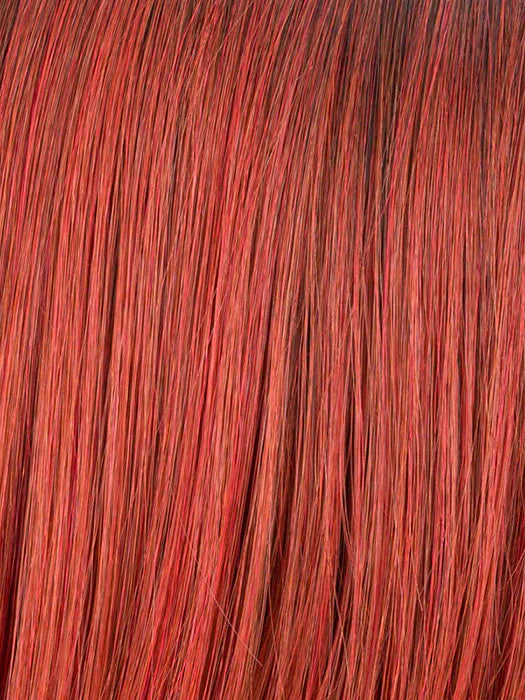 FIRESTORM ROOTED 132.4 | Granat Red and Darkest Brown Blend with Shaded Roots