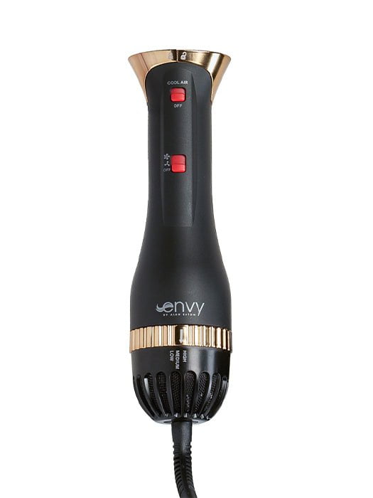 Base Unit | Features advanced Airflow Control for versatile styling, exact Heat Control to suit every fiber type, and a Cool Shot function to lock in your style for long-lasting hold. Not Dual Voltage -For USA
Input:12V~ | 900W | 50/60Hz