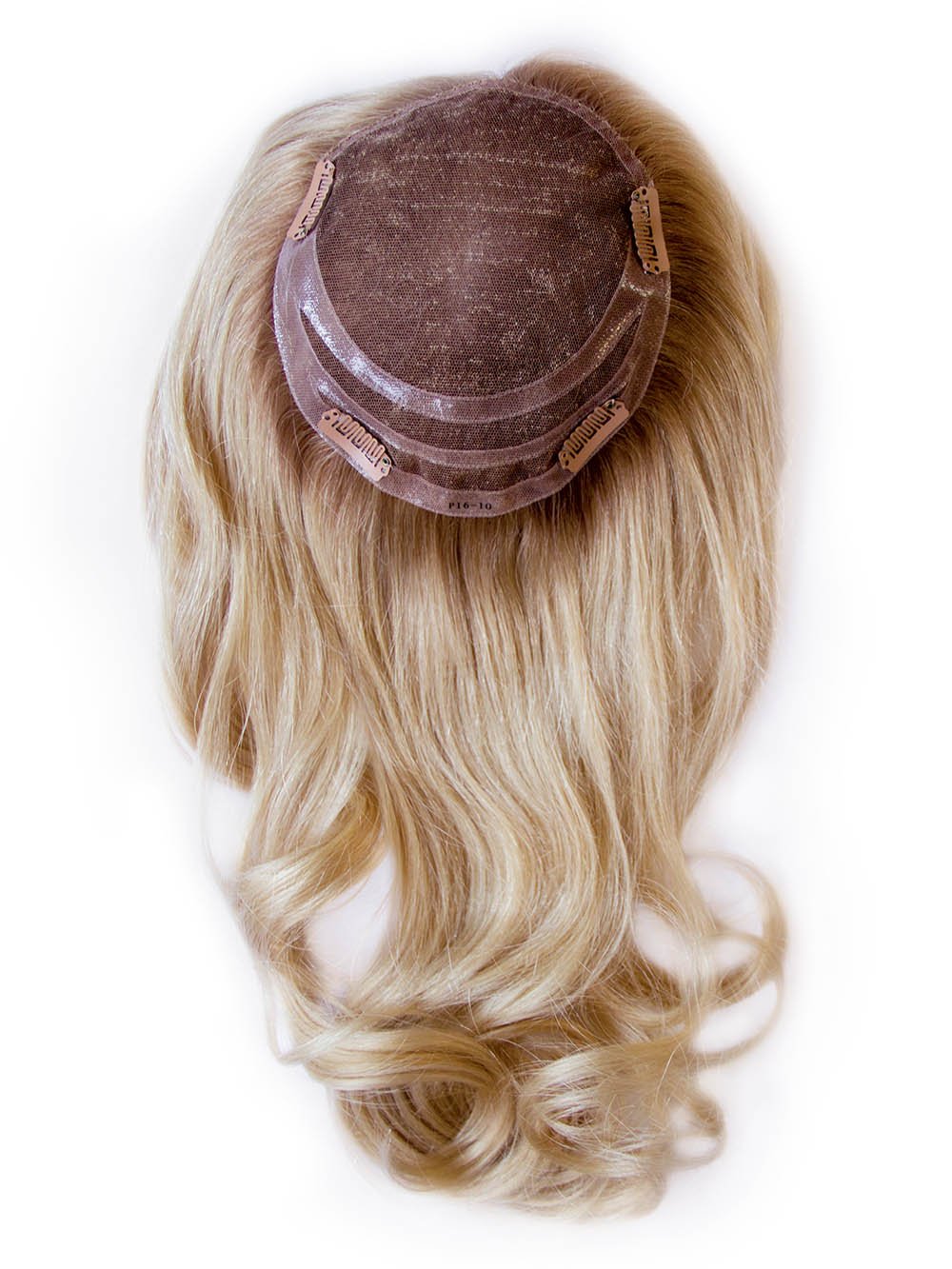 100% Hand-Tied with Monofilament Top | The large base design provides full coverage and features a handmade monofilament top allowing you freedom in styling!