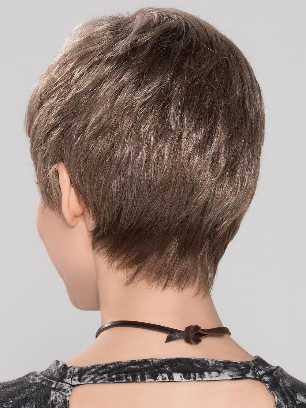 Machine wefted cap, with extra tulle lining on the underneath sides of the wig, for added comfort and durability. This is truly a no fuss, a lightweight wig that will have you ready for summer