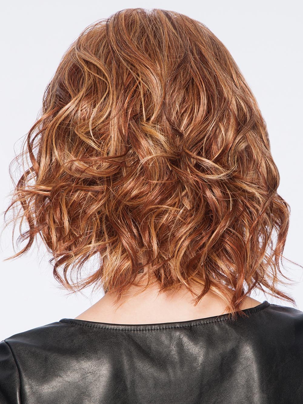 R3025S+ GLAZED CINNAMON | Medium Reddish Brown with Ginger Blonde highlights