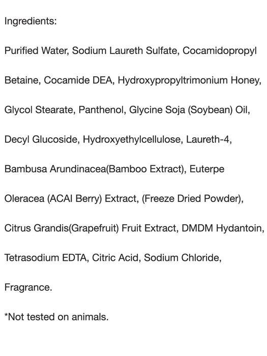 Travel Size Shampoo | UNAVAILABLE