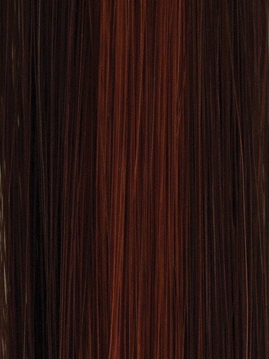 33/32C CHERRY COLA | Dark Auburn Base with Bright Auburn chunky highlights