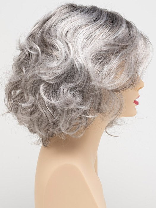 STERLING SHADOW | Medium Salt-and-Pepper Grey with Darker Brown Roots