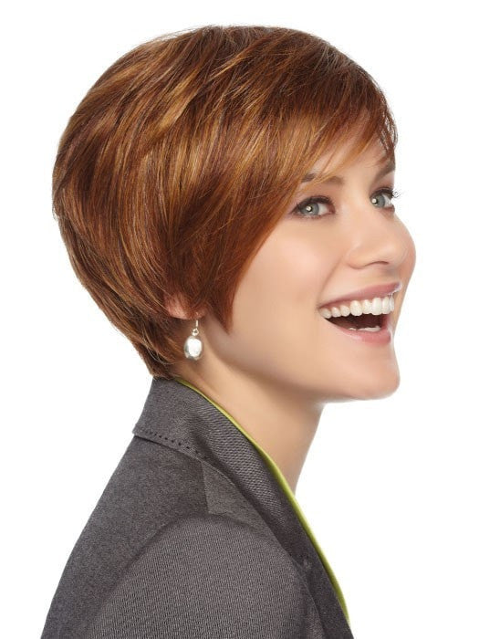 First Rate Petite Wig by Gabor Wigs : Profile View | Color GL29/31