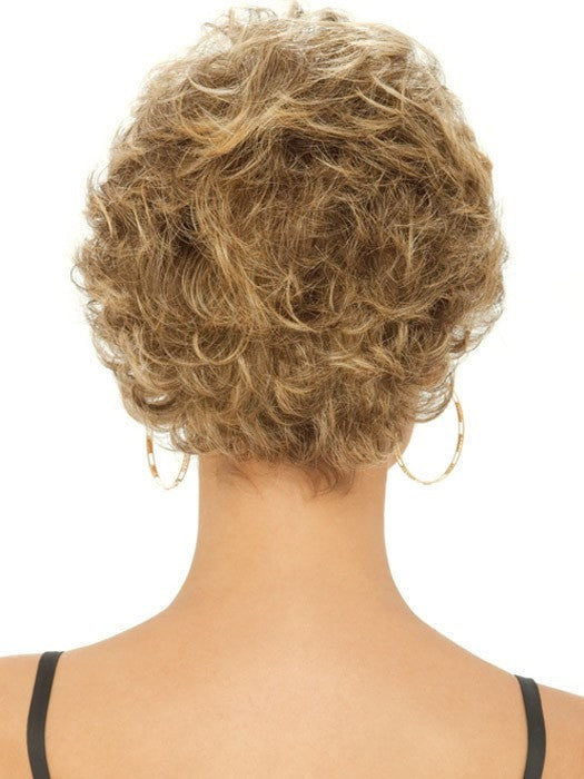 Estetica Designs Maria Wig : Back View | Color R24/18BT