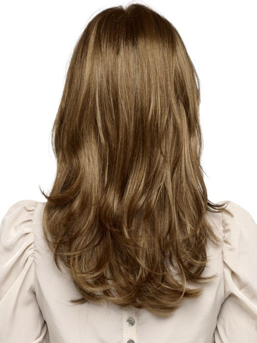 Envy Monique Wig : Back View | Color LIGHT BROWN