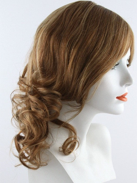 FS27 | Medium Natural Red and Light Gold Blonde Blend with Light Gold Blonde Bold Highlights