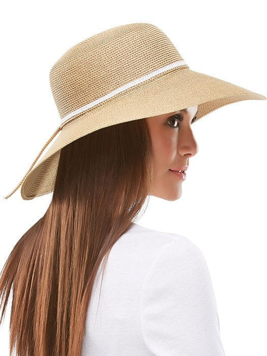 Braided Wide Brim Hat by Jon Renau | Color Tan PPC MAIN IMAGE FB MAIN IMAGE