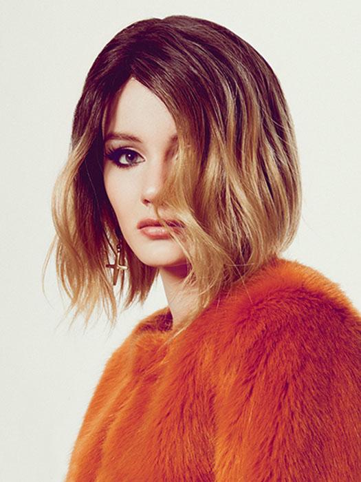 PATERA by Forever Young in LIVED-IN-CARAMEL-OMBRE | Dark Caramel Brown gradually fades to Light Caramel Brown PPC MAIN IMAGE FB MAIN IMAGE