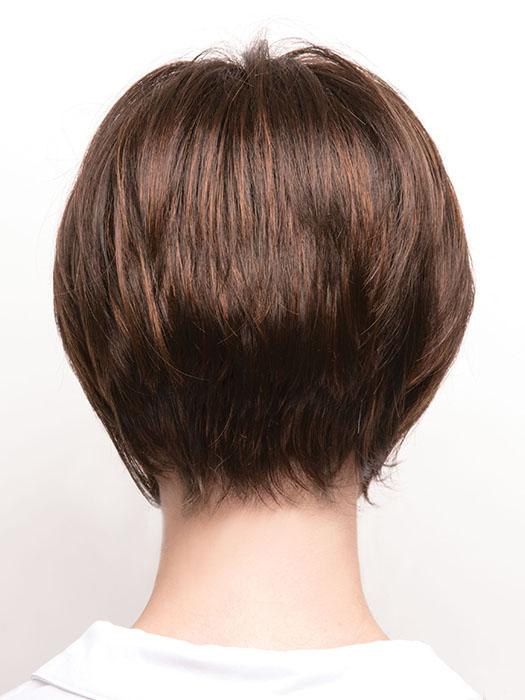 GINGER-BROWN | Medium Auburn evenly blended with Medium Brown