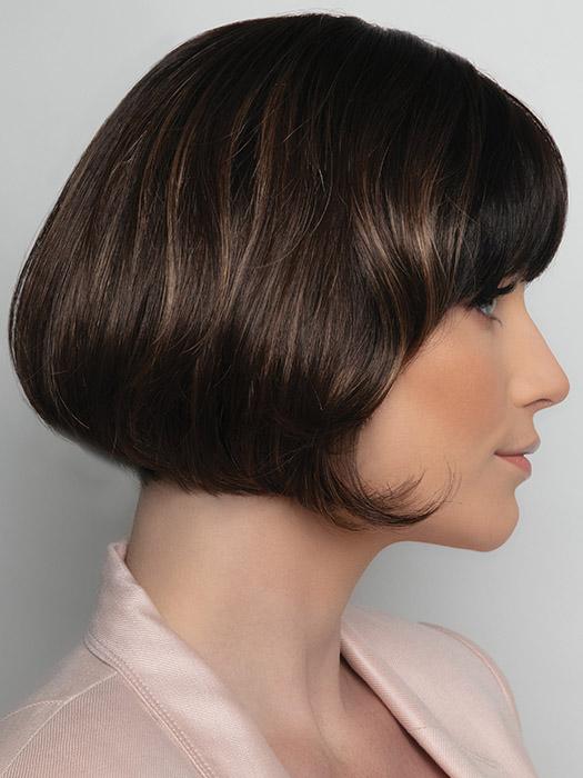 MARBLE-BROWN-LR | Medium Brown and Light Honey Brown 50/50 blend with Dark Brown Roots