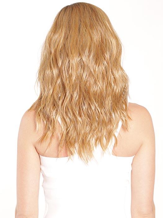 SUGAR COOKIE WITH HAZELNUT | Caramel Honey Blonde with Medium Golden Butterscotch Blonde Highlights, Medium Brown Roots