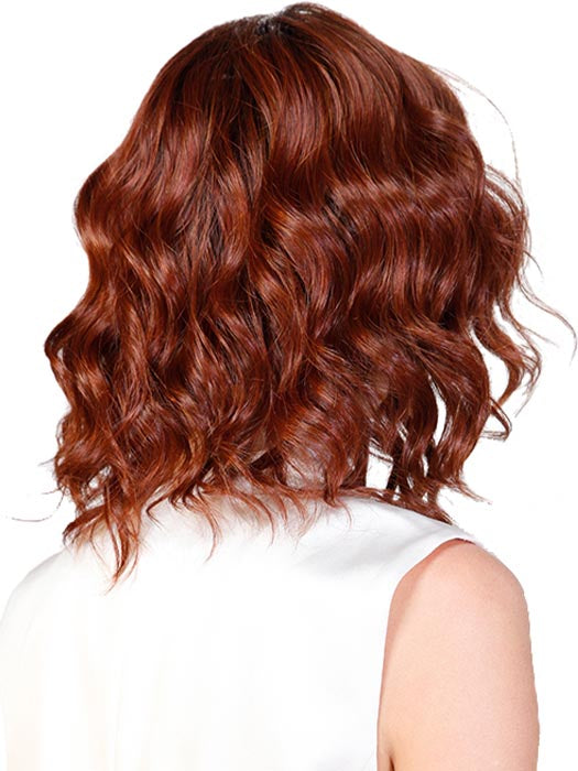 CAYENNE WITH GINGER ROOT | Dark Auburn, Medium Copper and Dark Brown Roots