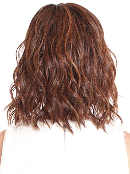 COLA WITH CHERRY | Medium Dark Brown/Medium and Dark Auburn Highlights and Dark Brown Roots