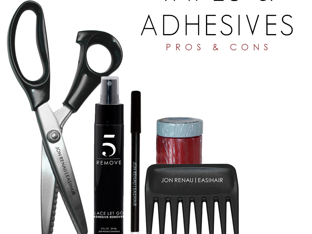 The Pros & Cons of Using Adhesive Glue on a Wig/ Hair Topper