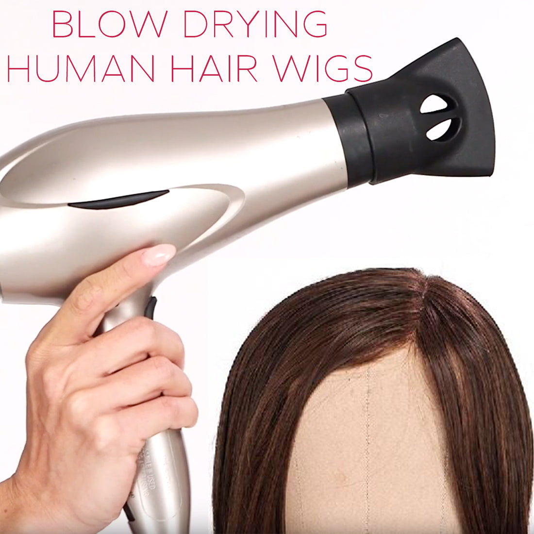 Why Our Wig Experts Recommend Blow Drying Human Hair Wigs
