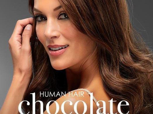 Human Hair Wigs and Toppers CHOCOLATE Collection...oh so sweet!
