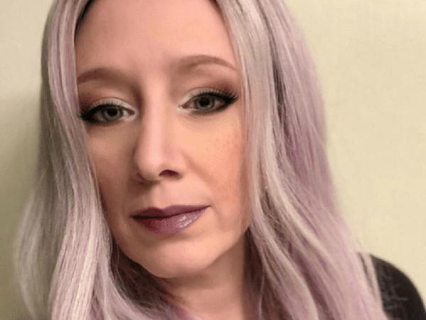 Long Light Purple Wig