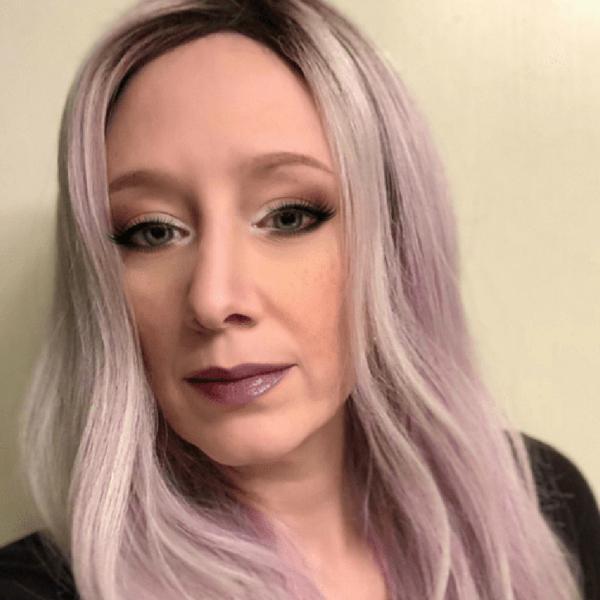 Long Light Purple Wig