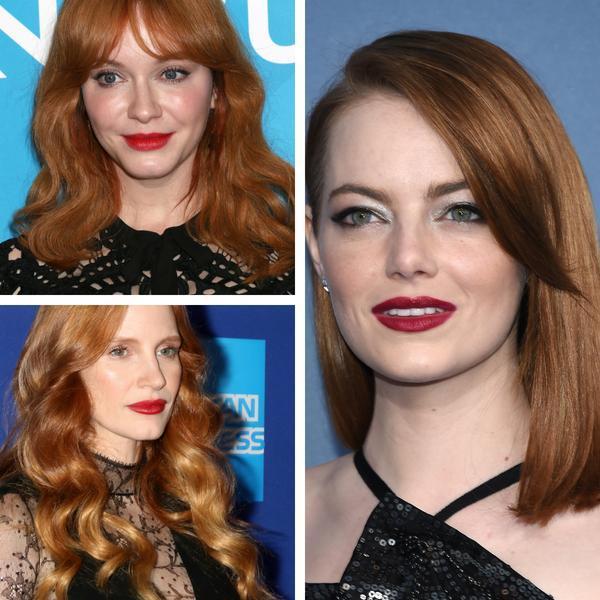 Celebrities With Natural Red Hair