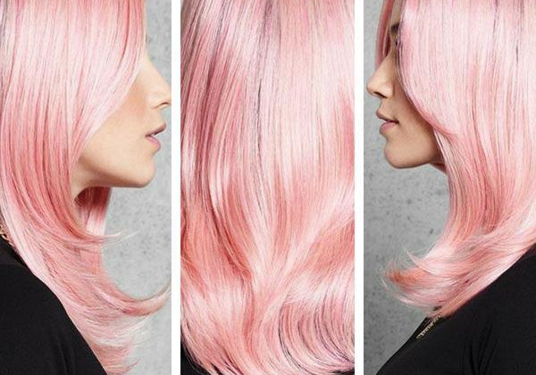 Pink Wavy Wig