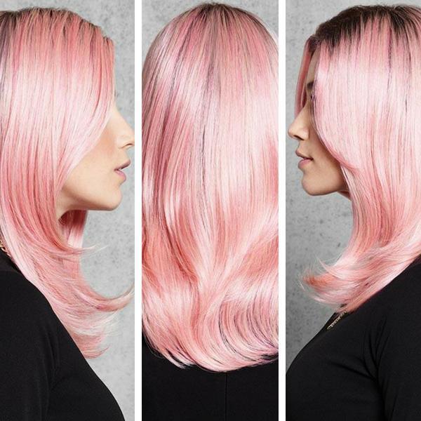Pink Wavy Wig