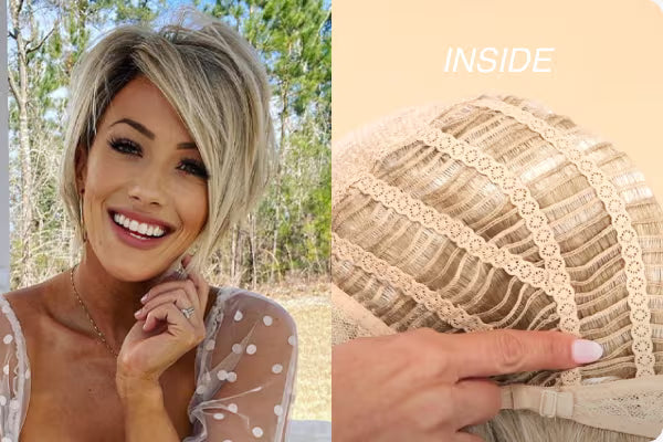 What is wig cap construction?