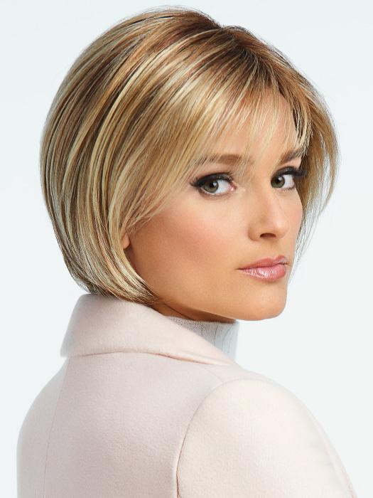 CLASSIC COOL PETITE by Raquel Welch n R29S+ GLAZED STRAWBERRY | Light Red with Strawberry Blonde Highlights