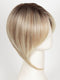 101/88/27S8 CATALINA BLONDE | Pale blonde with Pure White Natural Violet halo highlights, shaded medium brown