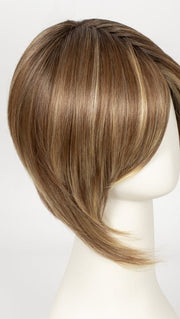FS26/31S6 SALTED CARAMEL | Medium Natural Red Brown with Medium Red Gold Blonde Bold Highlights, Shaded with Brown