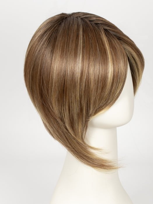 FS26/31S6 SALTED CARAMEL | Medium Natural Red Brown with Medium Red Gold Blonde Bold Highlights, Shaded with Brown