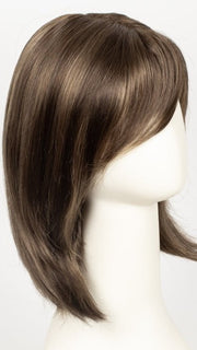 8RH14 MOUSSE CAKE | Medium Brown with 33% Medium Natural Blonde Highlights