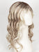 101/88/27S8 CATALINA BLONDE | Pale blonde with Pure White Natural Violet halo highlights, shaded medium brown