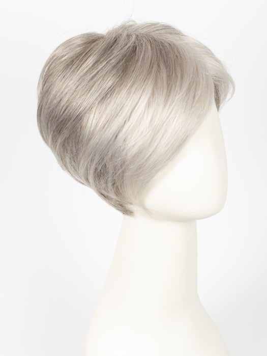 SNOW-MIX | Pure Silver White with 10% Medium Brown & Silver White with 5% Light Brown blend