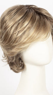 DARK-SAND-ROOTED 14.24.26 | Light Brown base with Lightest Ash Brown and Medium Honey Blonde blend and Dark Roots
