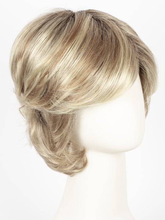 SANDY-BLONDE-ROOTED 24.23.14 | Medium Honey Blonde, Light Ash Blonde, and Lightest Reddish Brown blend with Dark Roots