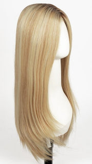 SS14/88 SHADED GOLDEN WHEAT | Dark Blonde Evenly Blended with Pale Blonde Highlights and Dark Roots