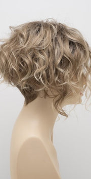 SPARKLING CHAMPAGNE | Medium Brown roots with overall Strawberry Blonde base and soft Golden Blonde highlights