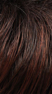 131T4S4 SHADED BERRY | Dark Brown & Medium Red Blend with Medium Red Tips, Shaded with Dark Brown