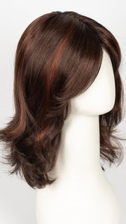 AUBURN ROOTED | Dark Auburn, Bright Copper Red, and Warm Medium Brown Blend with Dark Roots