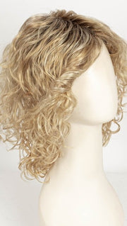 LIGHT HONEY ROOTED 26.25.20 | Light and Lightest Golden Blonde with Light Strawberry Blonde Blend and Shaded Roots
