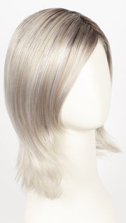 SILVER BLONDE ROOTED
