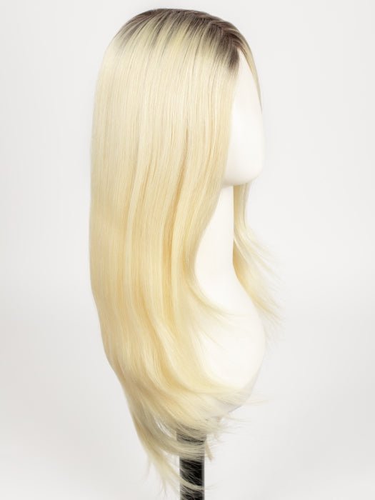 613/102S8 SHADED LEMON MACARON | Pale Natural Gold Blonde & Pale Platinum Blonde Blend, Shaded with Medium Brown