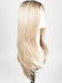 101/88/27S8 CATALINA BLONDE | Pale blonde with Pure White Natural Violet halo highlights, shaded medium brown 