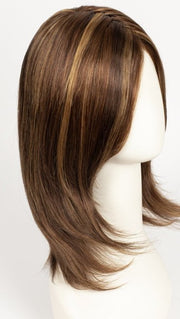 FS6/30/27 TOFFEE TRUFFLE | Brown, Medium Red-Gold, Medium Red-Gold Blonde Blend with Medium Red Gold Blonde Bold Highlights