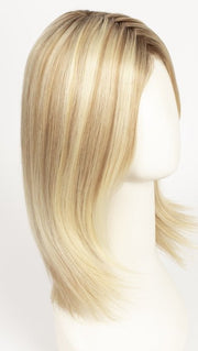 FS17/101S18 PALM SPRINGS BLONDE | Light Ash Blonde with Pure White Natural Violet Bold Highlights, Shaded with Dark Natural Ash Blonde